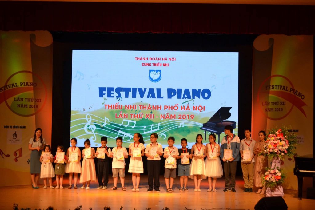 Festival Piano Hà Nội - Cung thiếu nhi lần thứ 12